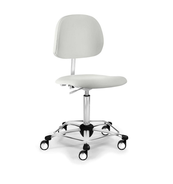 Deskin Drehstuhl MED HIGH, Lichtgrau, 640 x 640 x 800 mm, 346757