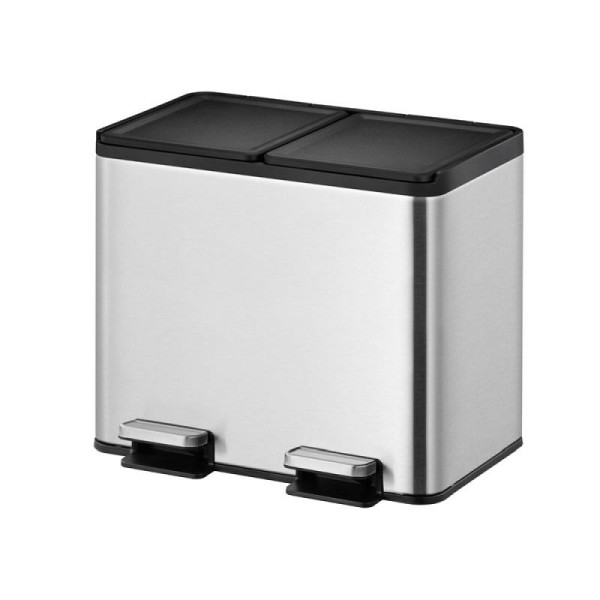 STEIN HGS Essential splitted Recycler Treteimer, 15 + 15 Liter, 84002.0002