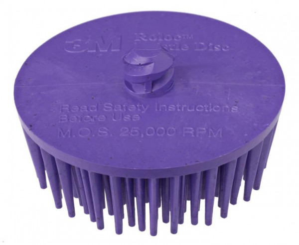 3M Scotch-Brite Roloc Bristle Disc RD-ZB, violett, 50,8 mm, P36, VE: 24 Bürste, 7000000775