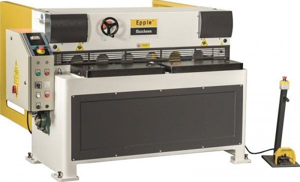 Epple Motorische Tafelschere E-MTBS 2.050-3,0 PREMIUM-Line für Blechstärke max. 3,0 mm und 2.050 mm Arbeitsbreite, 340 7203