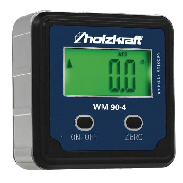 Holzkraft Winkelmesser WM 90-4 mit großer LCD-Anzeige, 5910094