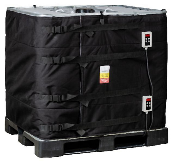 Kuhlmann Electro Heat IBC Containerheizer für 1000L IBC, 2 x Digitalen Reglern 0-90ºC 230V 2x1000W 4400x1000mm, 11-9860