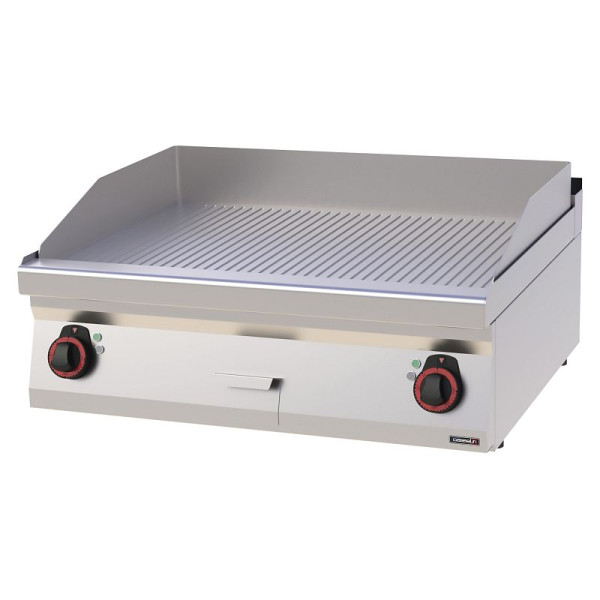 Casselin Snackplatte Gusseisen gerillt 80 - Linie 700, C7PASFR80