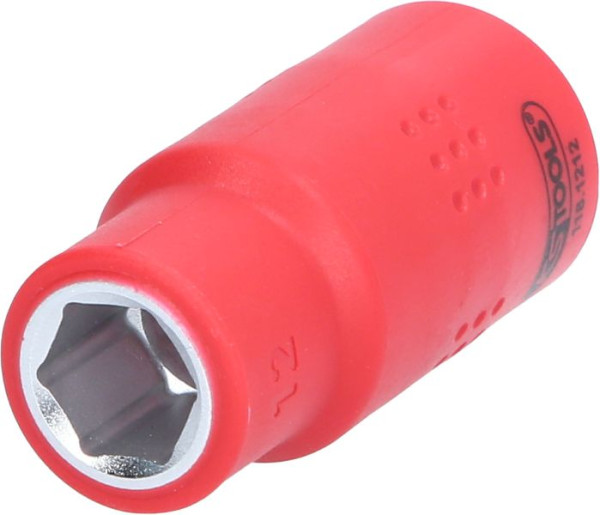 KS Tools 1/2" Isolierte Stecknuss, 12 mm, 118.1212, 4042146873335