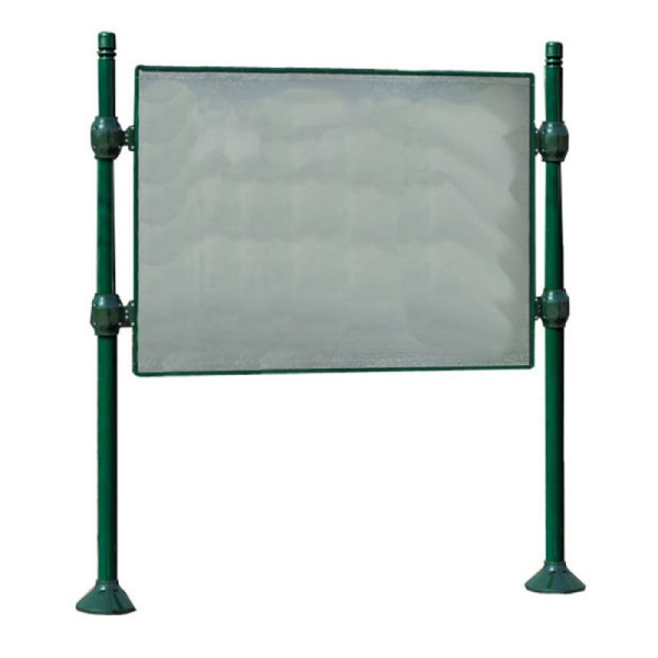 Stein HGS Infotafel -Trend-, Ohne Titelleiste/2500 mm, 1225 x 1670 mm, RAL 9010 reinweiß, 22496-08