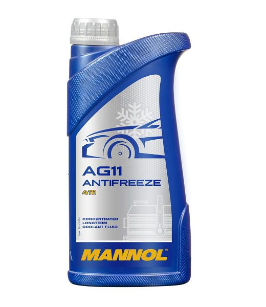 MANNOL 4111 Kühlerfrostschutzmittel AG11 Longterm, VE: 1 l, MN4111-1