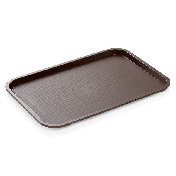 WAS Tray 92 Tablett, 35 x 27 cm, braun, Polypropylen, 9225350
