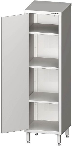 Stalgast Hochschrank mit Flügeltür, 400x700x1800 mm, verschweißt, VHK04701