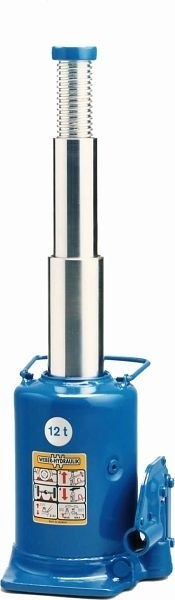 Kunzer Wagenheber mit Pumphebel 108.810.8, Tragkraft: 12 t, ATPX 12-200