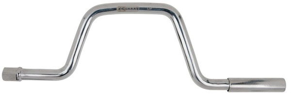 KS Tools Edelstahl 1/2" Kurbel, 964.1247, 4042146571620