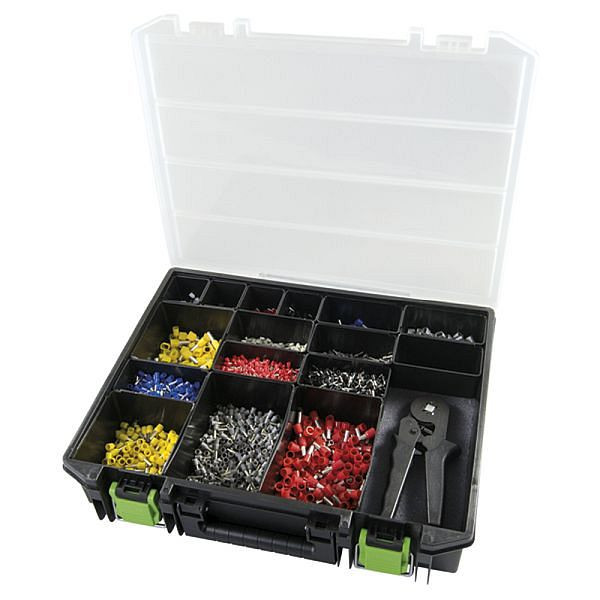 Haupa Aderendhülsensortiment, Pressbereich 0,08 - 10 mm², 270888