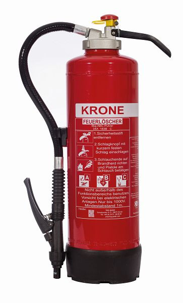 KRONE 6kg ABC Pulver Auflade FEUERLÖSCHER, 500090