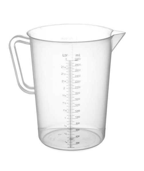Hendi Messbecher, Polyproylen, 3 L, ØxH: 160x240 mm, 567401