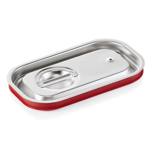 WAS GN 70 GN Deckel 1/4, mit unterseitiger Silikondichtung, 7014004