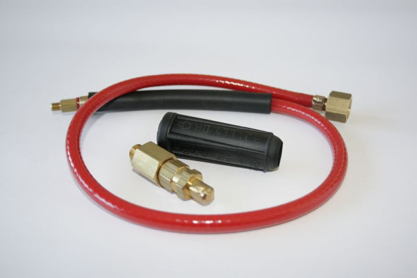 ELMAG Stecker 16/25, mit Gasanschluß für WIG, 55606, 9004853556067