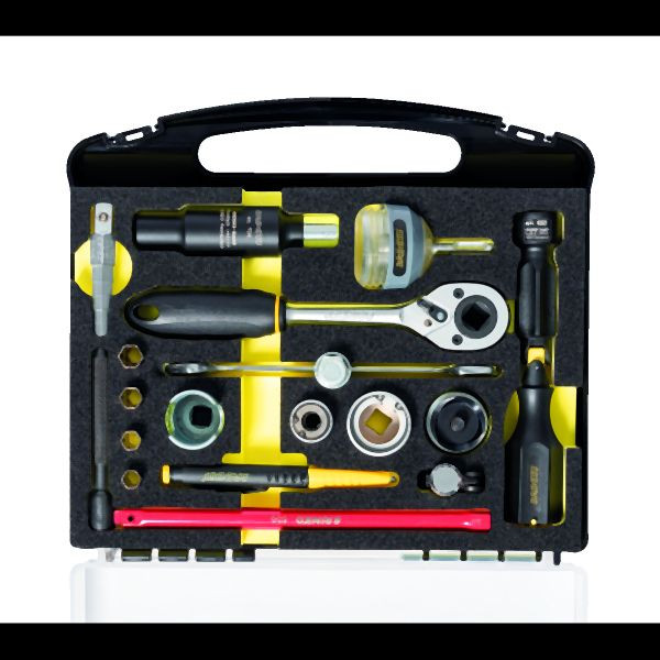 BRINKO Bad-Montage-Set PREMIUM, 17-teilig, Werkzeugset, 677-2