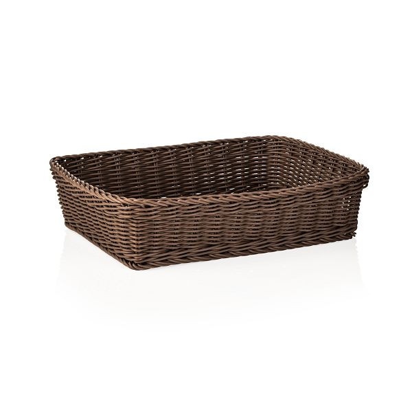 WAS Korb Systemkorb in der Farbe braun, 40 x 30 x 10 cm, 5071140