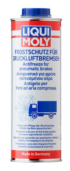 LIQUI MOLY Frostschutz für Druckluftbremsen, Dose Blech, VE: 1 Liter, 1828