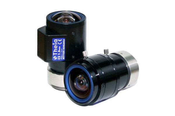 Theia Technologies F1,8/1,3mm Ultra-Weitwinkel, Megapixel- Objektiv mit DC-Blende, 1/3" CS, SY125A