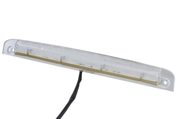 HELLA Zusatzbremsleuchte, LED, 12V, Einbau, Lichtscheibenfarbe: glasklar, LED-Lichtfarbe: rot, Kabel: 3500mm, offene Kabelenden, hinten, 2DA 959 580-551