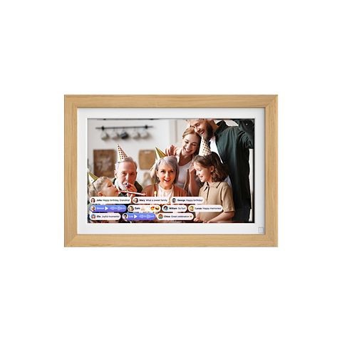 myFirst digitaler Bilderrahmen Frame Live 10 Weiß, 750101, 850054268105