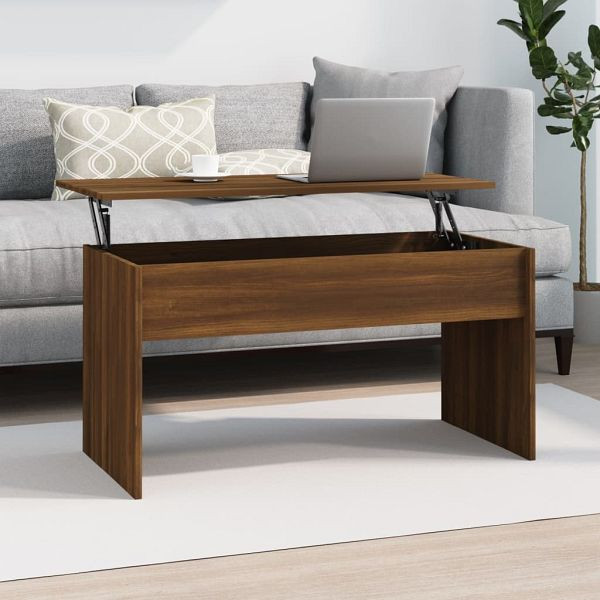 vidaXL Couchtisch Braun Eichen-Optik 102x50,5x52,5 cm Holzwerkstoff, 819286