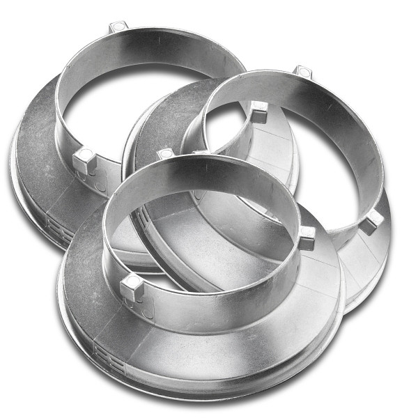 Walimex 3er Set Softboxadapter Aurora/Bowens, 1017086