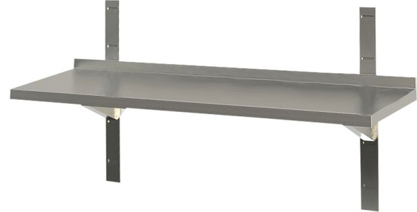 KBS Wandbord 1 Boden mit Aufkantung B 200cm x T 40cm, 91420112