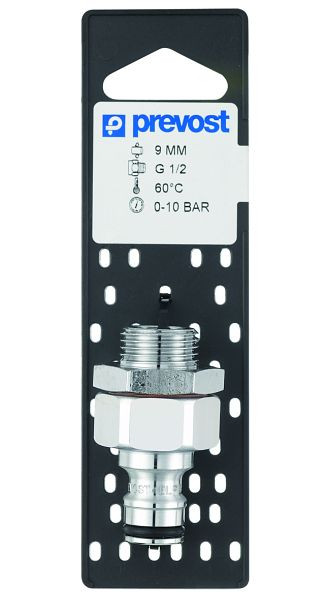 Prevost Nippel Wasser Auf Lochplatten, AG BSPP= G 3/4, ELP 096154P