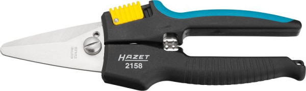 Hazet Universal Schere, Netto-Gewicht: 0.12 kg, Länge: 194 mm, Gesamtlänge: 194 mm, 2158