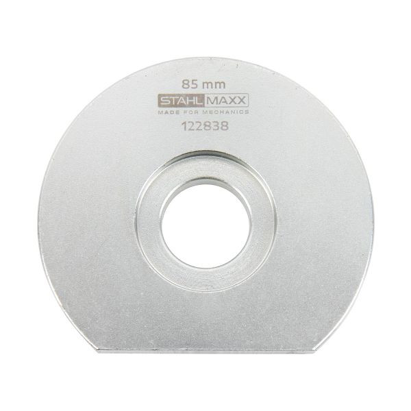 Stahlmaxx Druckstück, rund, flach, 85 mm, für Lager, Buchsen, Dichtringe, XXL-122838