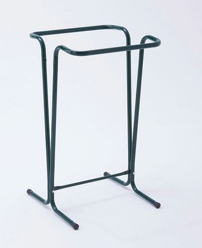 DENIOS Abfallsackhalter 120 Liter, Standgerät, grün, 265625