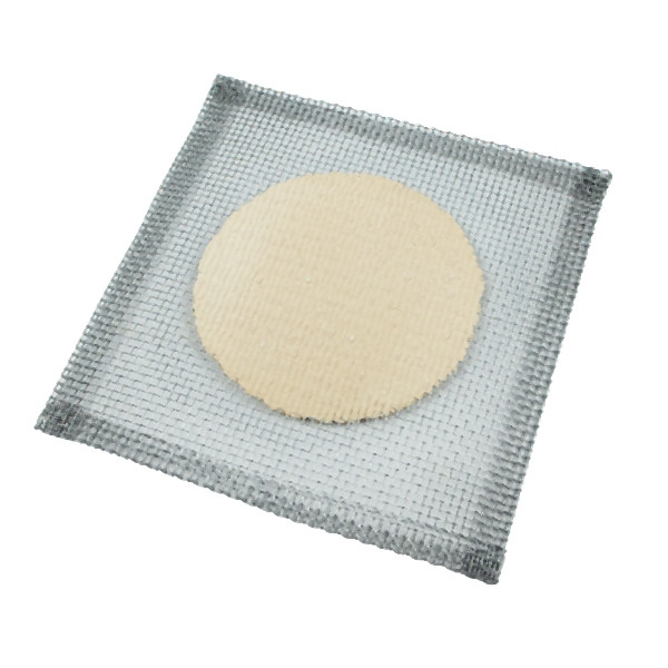 JUCHHEIM Keramikdrahtnetz, 200 x 200 mm, Stahl, 00526 K