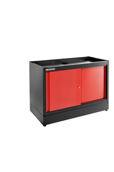 Facom JLS3 DOPPELUNTERSCHRANK 2 VOLLTÜREN ROT, JLS3-MBDPP