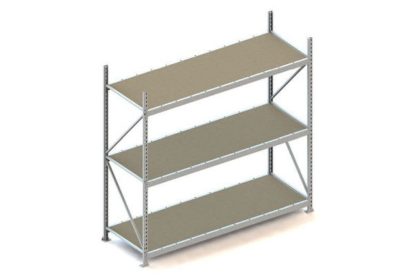 Meta MINI-RACK GR 2200x2200x800 mm, verzinkt, mit Spanplatten, Bodenanzahl: 3, 20051251
