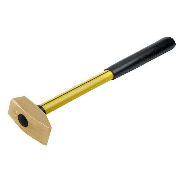 Dönges Schlosserhammer funkenfrei, ähnlich DIN 1041, mit Fiberglasstiel, 300 g, 192664