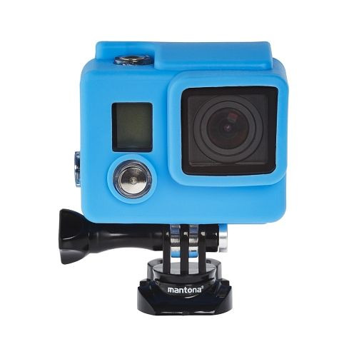 Mantona Silikon Schutzhüllen Set GoPro Hero 4 / 3+, 1021291