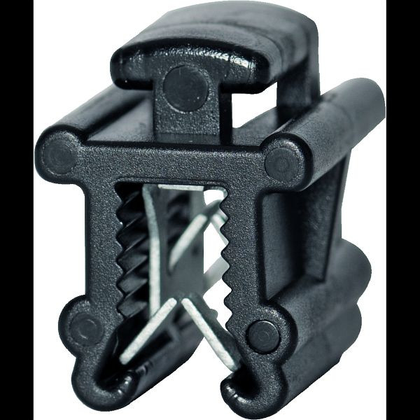 Haupa Solarclip, auf dem Clip, 90°, Kabelbinder 200x4,8 mm, VE: 100 Stück, 262194