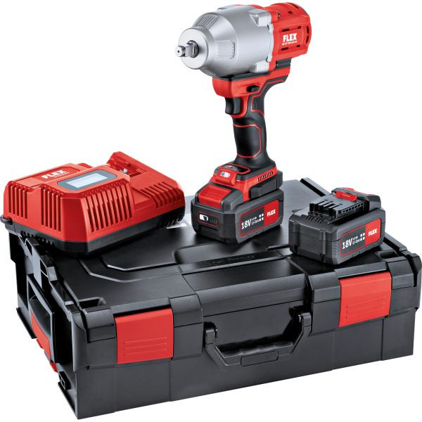 FLEX Akku-Schlagschrauber 18,0 V IW 1/2" 950 18.0-EC 5.0/Set, 530187