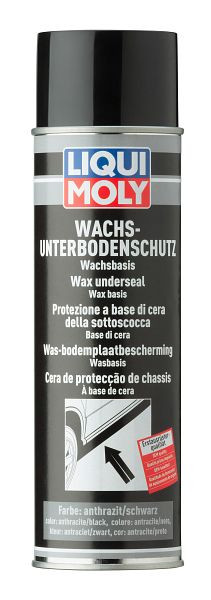 LIQUI MOLY Wachsunterbodenschutz anthrazit/schwarz, Dose Aerosol, VE: 0,5 Liter, 6100