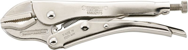STAHLWILLE Universal-Gripzange Nr.6563 Länge 175 mm Kopf glanzvernickelt Griffe glanzvernickelt, 65632175