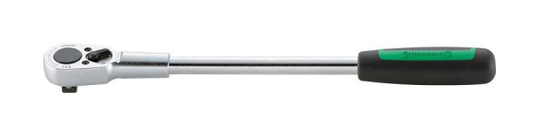 STAHLWILLE 12,5 mm (1/2") Knarre Nr.532 Schlüsselweite 10 ° Länge 380 mm, 13121010