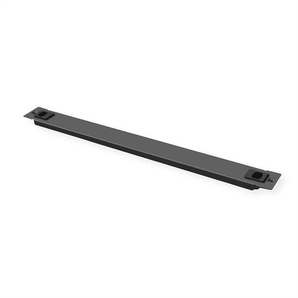 ROLINE 19"-Blindplatte Snap-in, 1 Höheneinheit, RAL 9005 schwarz, 26.30.0000