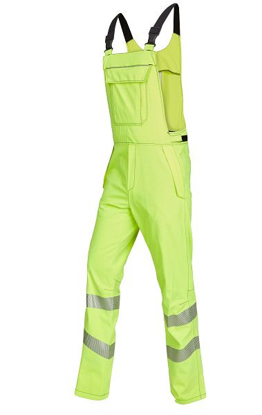 ROFA Latzhose 2359, Größe 44/46, Farbe 229-leuchtgelb, 5592359-229-44/46