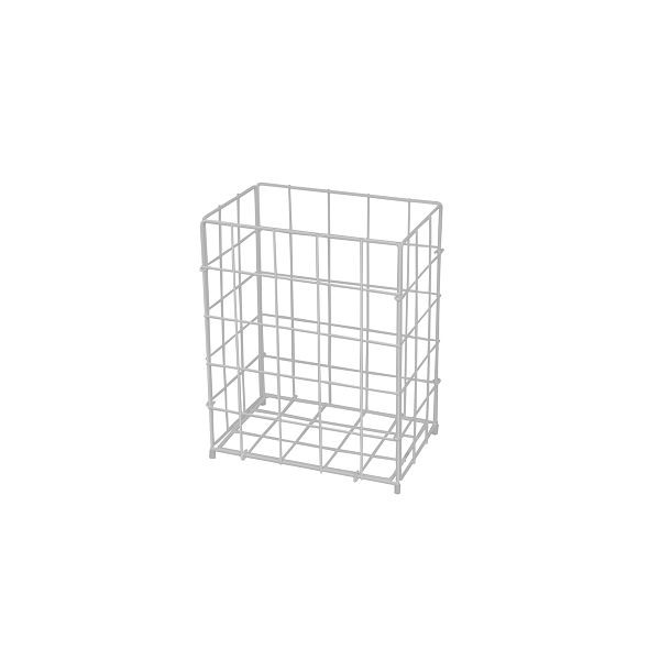 Air Wolf Abfallkorb, 20 L Fassungsvolumen, Edelstahloptik, Serie Lambda, 60-841