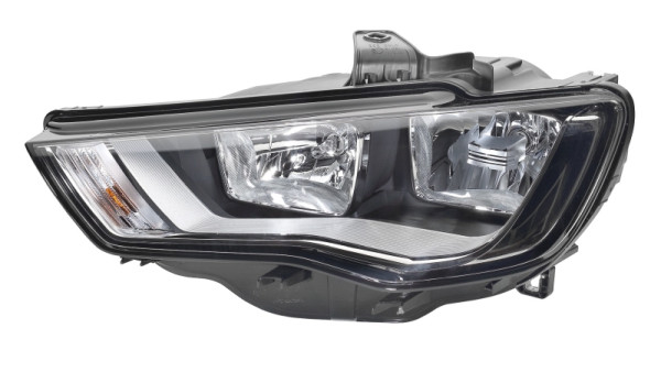 HELLA Halogen/FF-Hauptscheinwerfer, für u.a. Audi A3 (8V1, 8VK), CCC/ECE, für Rechtsverkehr, rechts, 1EJ 010 740-081