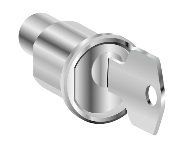 bott cubio Wechselzylinder mechanische Schließung mit 2 Schlüssel, 12602039.51V