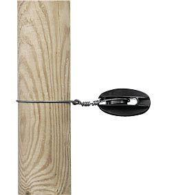 Gallagher Zugisolator S schwarz, VE: 100 Stück, 012015