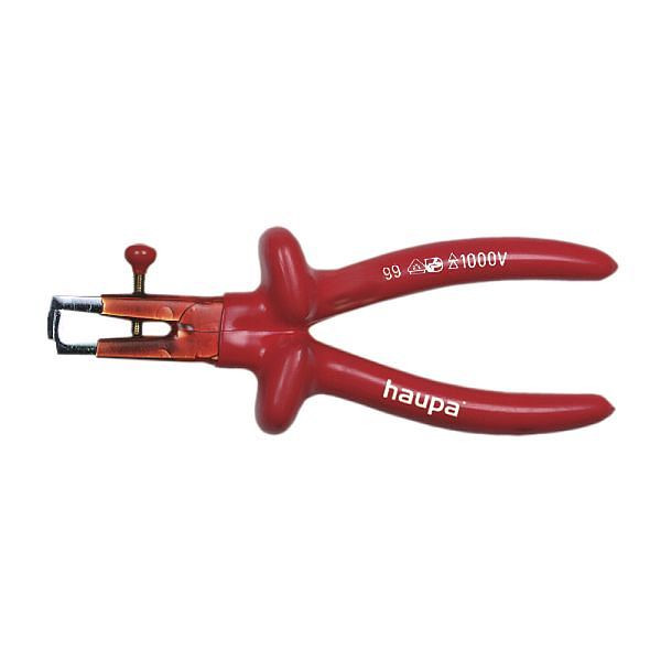 Haupa VDE-Abisolierzange 160 mm vollisoliert, 210265, 4011923139629