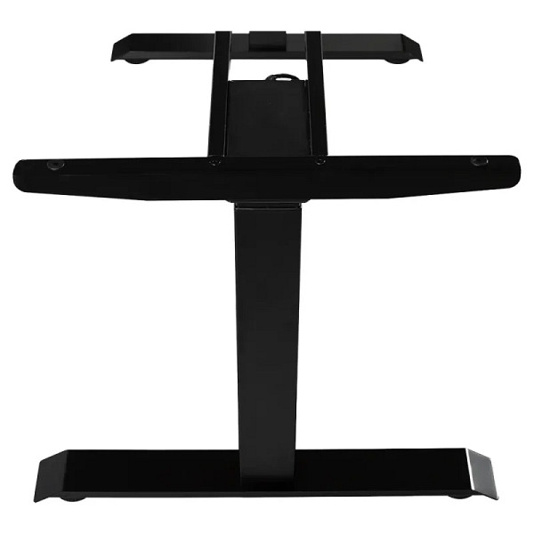 Lüllmann Gestell für elektrisch höhenverstellbarer Schreibtisch B 1200-1600 mm, schwarz, 114909-1